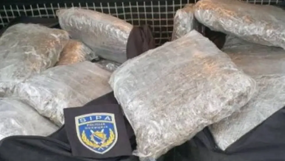 Пронађено 65 килограма сканка на подручју Јабланице, ухапшено једно лице