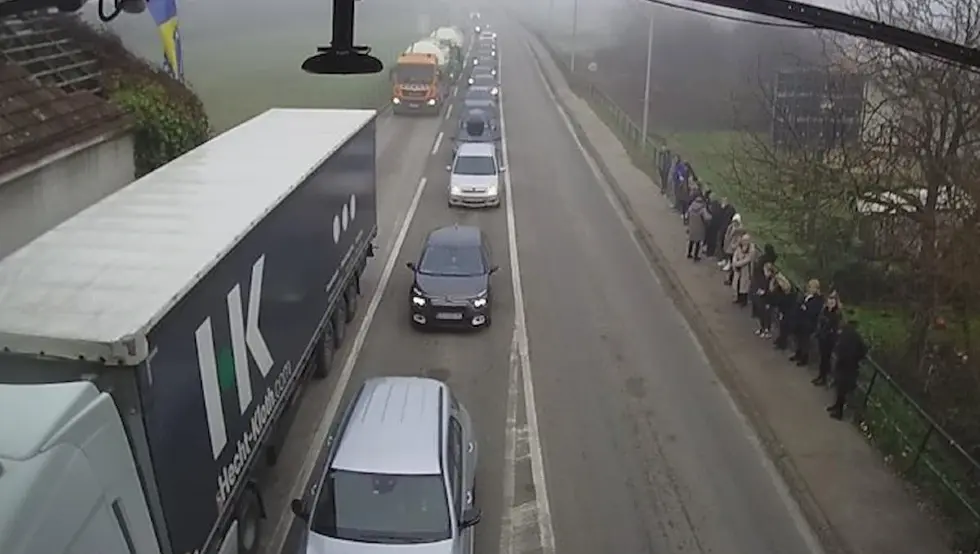 На прелазима краткотрајна задржавања