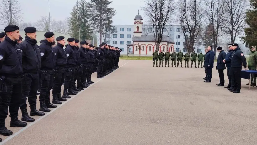 Полазницима Жандармерије уручена увјерења о завршеној обуци