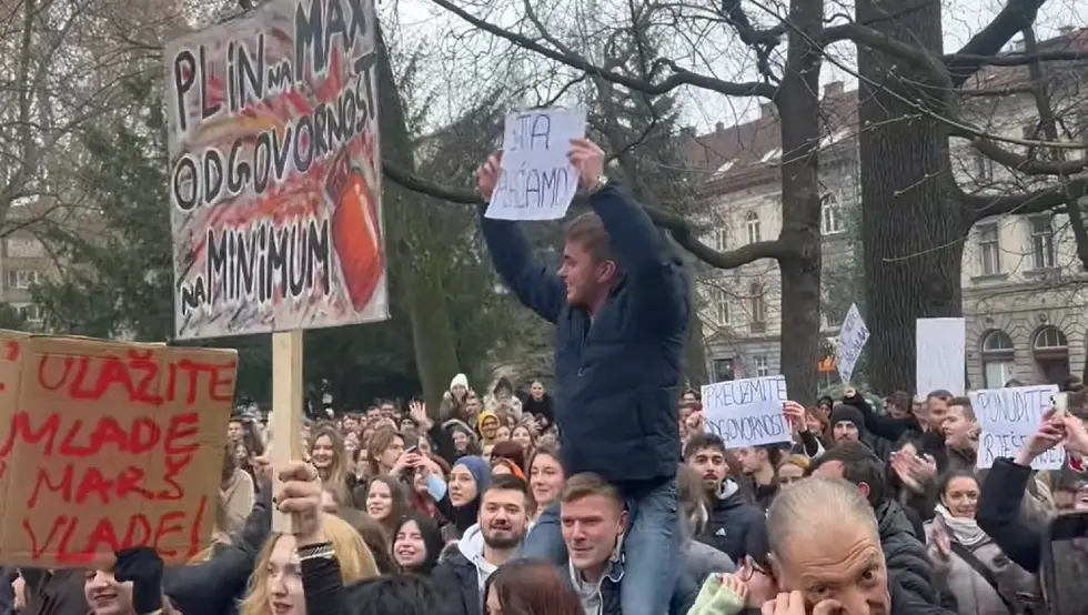 студентски протести Сарајево