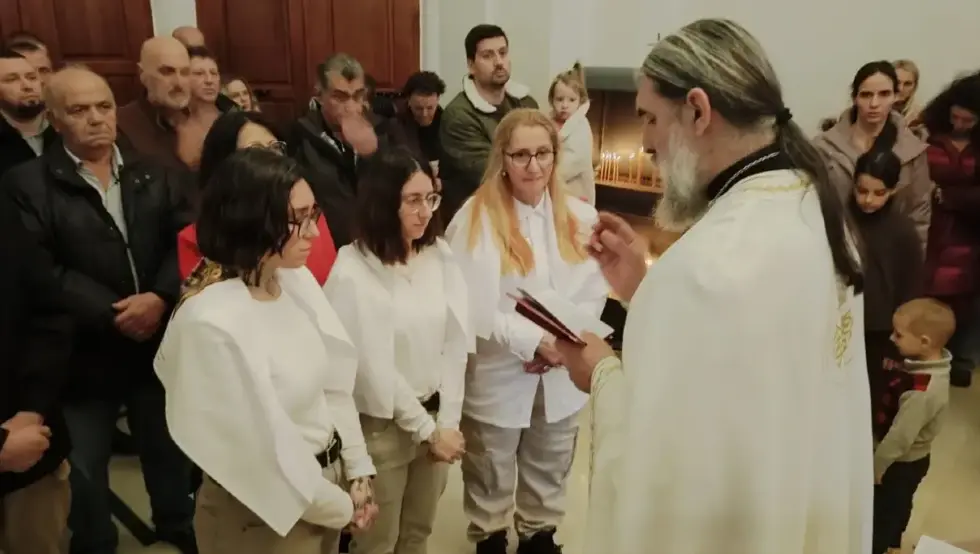 Мајка и кћерке из Турске крштене у Требињу: Сад су Јелисавета, Ана и Марија