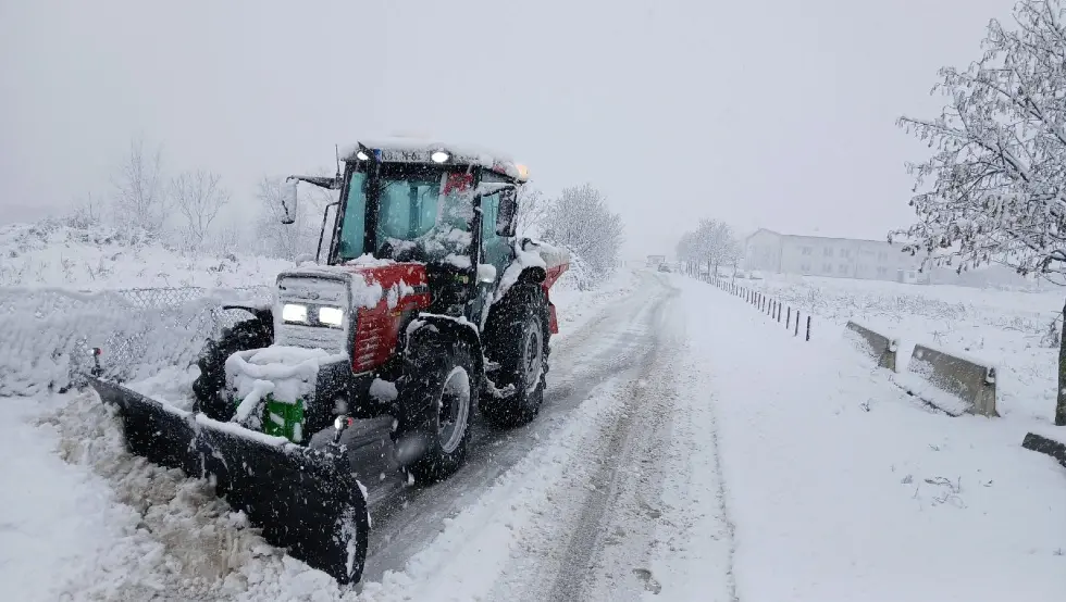 Бијељина снијег