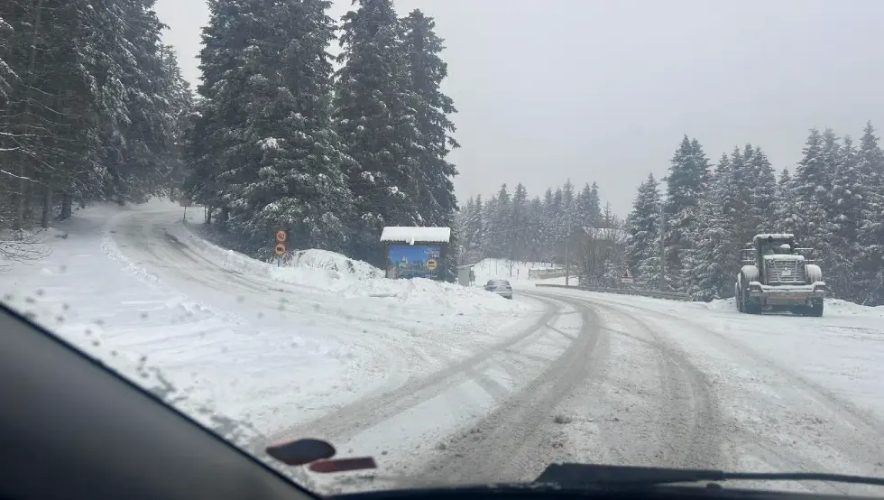 Борја снијег