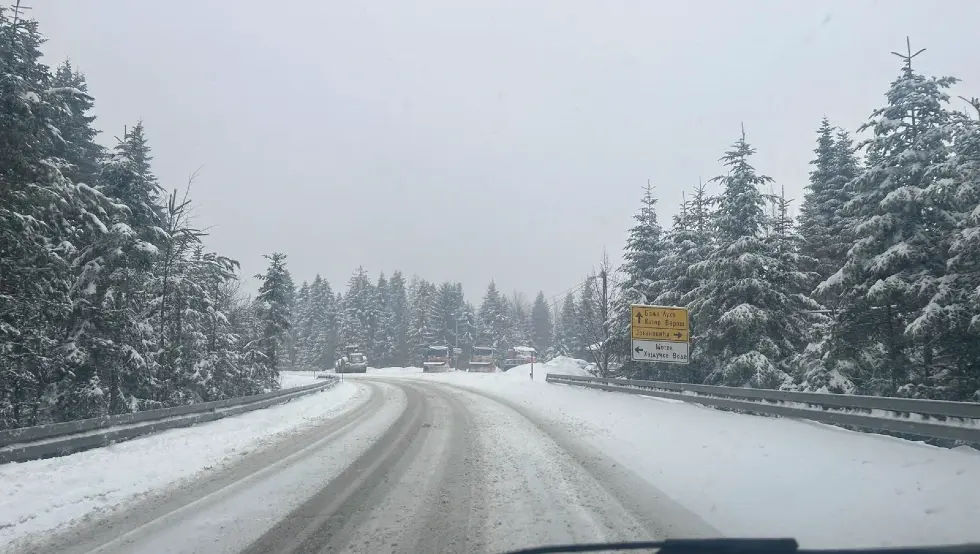 Борја снијег