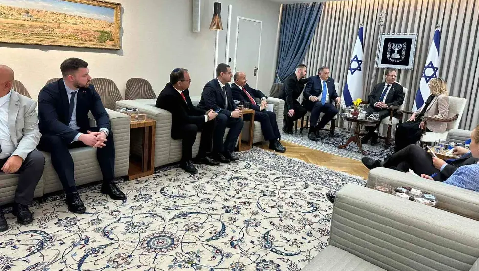 делегација  Српске у Израелу