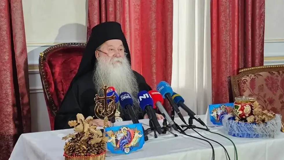 митрополит Хризостом божићна посланица