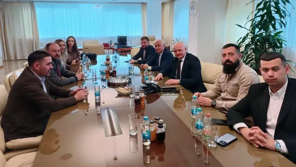 Ђокић са делегацијом са КиМ