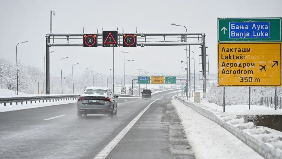 аутопут снијег