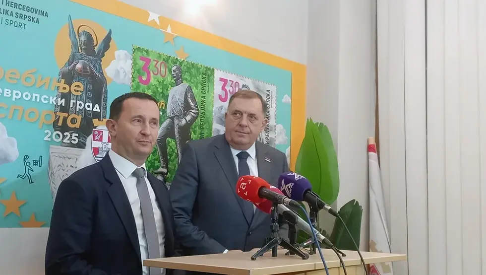 Мирко Ћурић и Милорад Додик