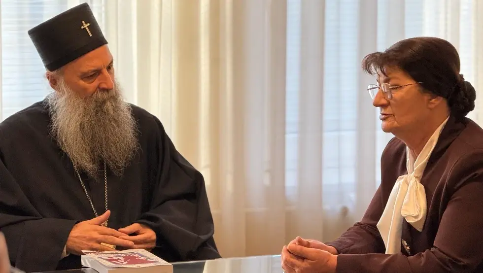 патријарх порфирије божица рајилић