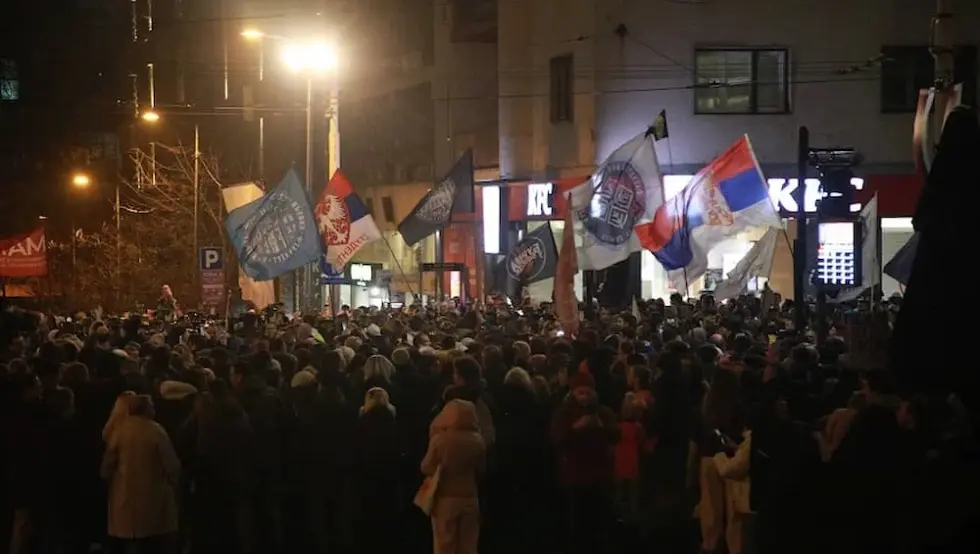 Протест у Београду