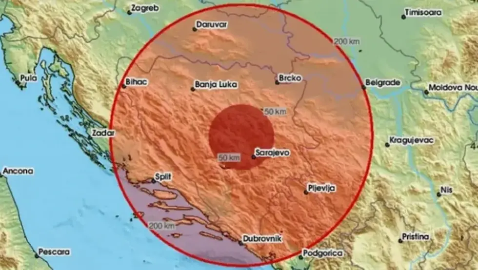 Земљотрес Бугојно