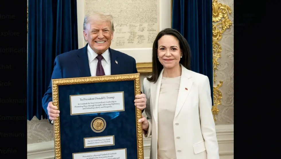 Трамп и Марија