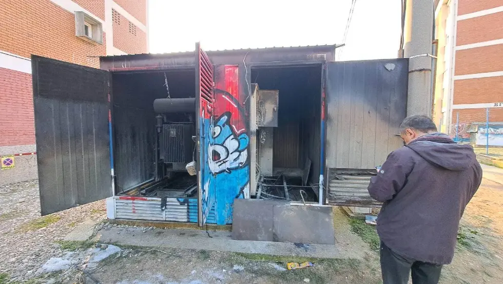 Трафостаница пожар