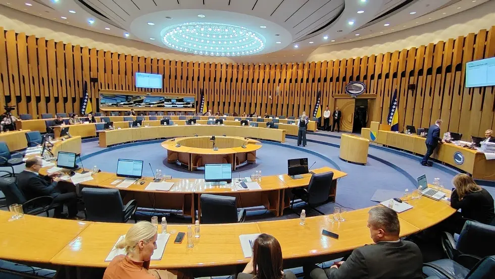 Прекинута сједница Дома народа ПС БиХ