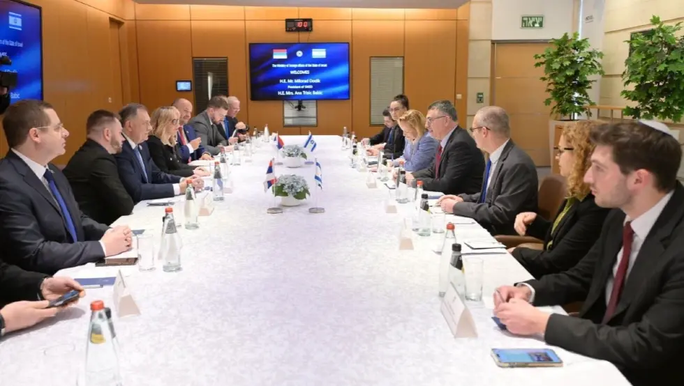 (ФОТО) Додик: Важни разговори са Саром, српски и јеврејски народ знају колико је скупо плаћена слобода