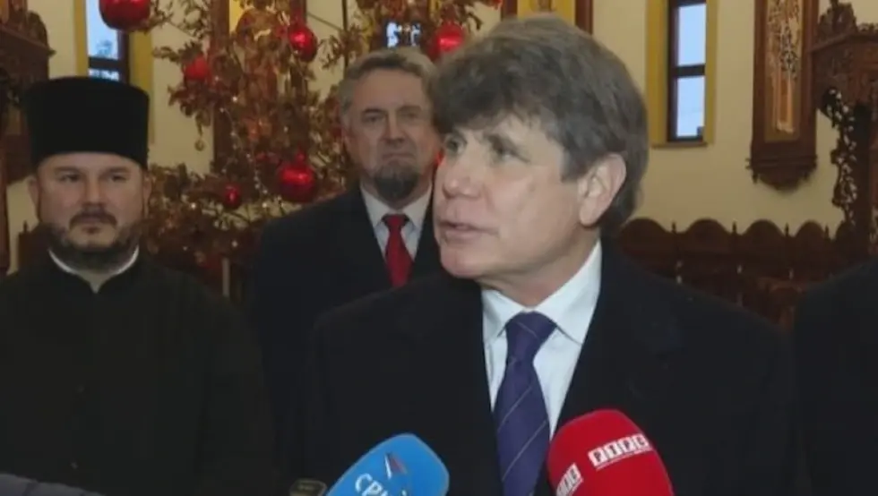 (ВИДЕО) Род Благојевић у Бањалуци: На српском језику честитао Бадње вече и Божић