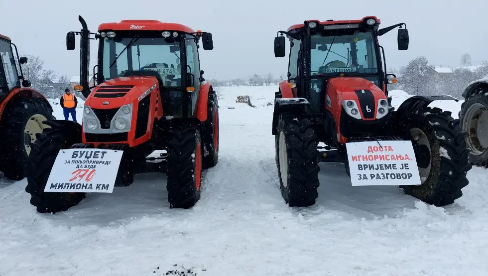 Мљекари протест Приједор