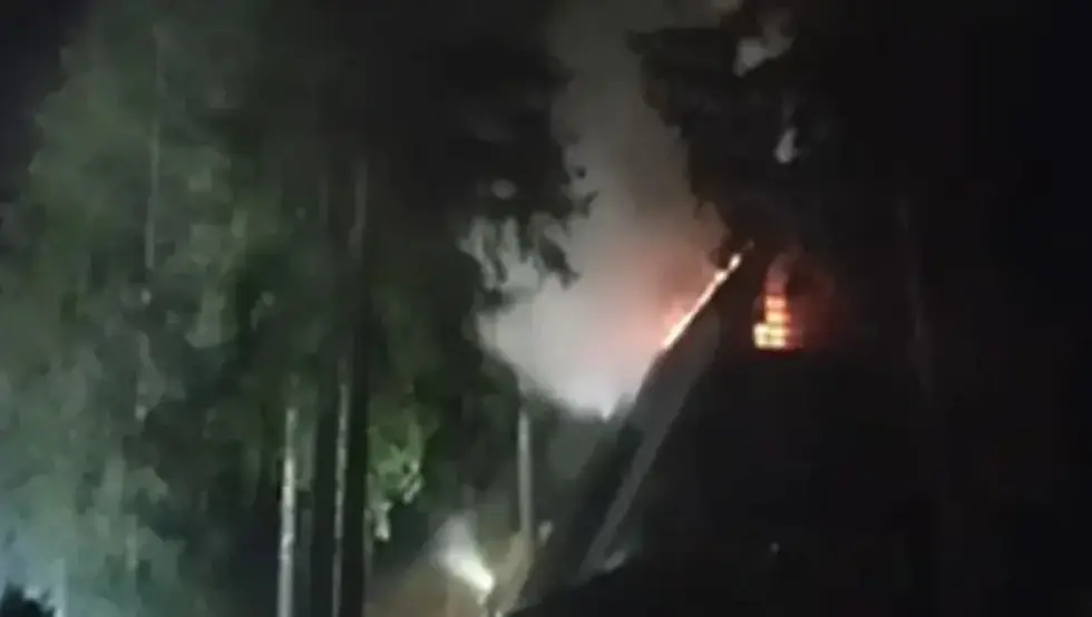 (ВИДЕО) Гори викендица на Влашићу