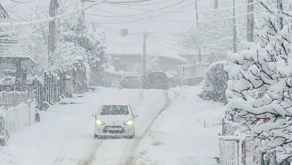 Добој снијег