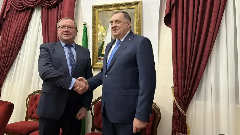 Амбасадор Русије захвалио Додику на састанку: Русија остаје пријатељ Републике Српске