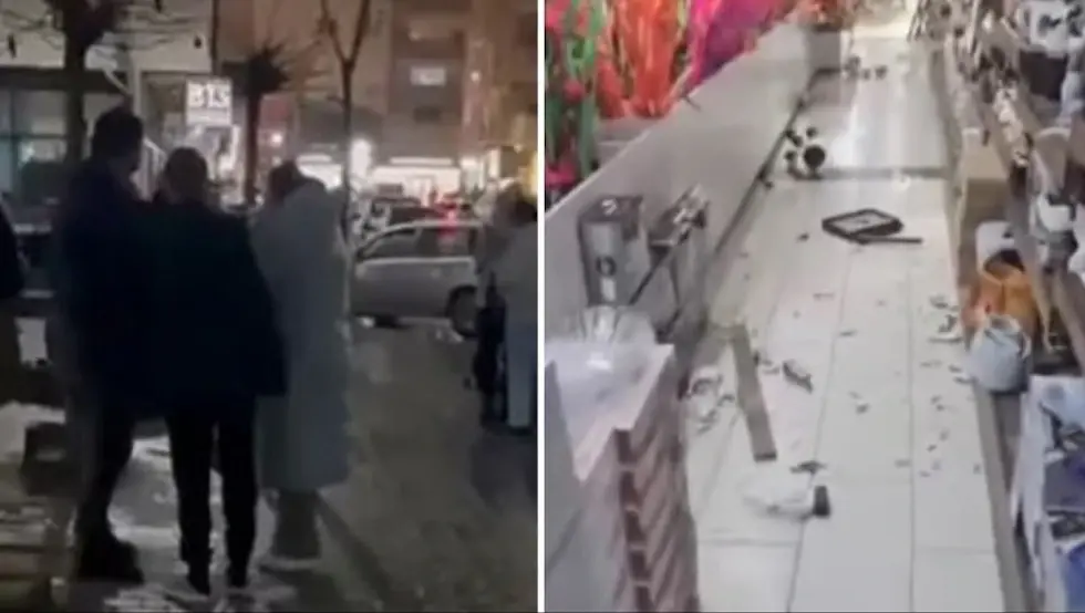 Објављени први снимци земљотреса који је погодио пола Балкана: Људи истрчавали из зграда, све се затресло