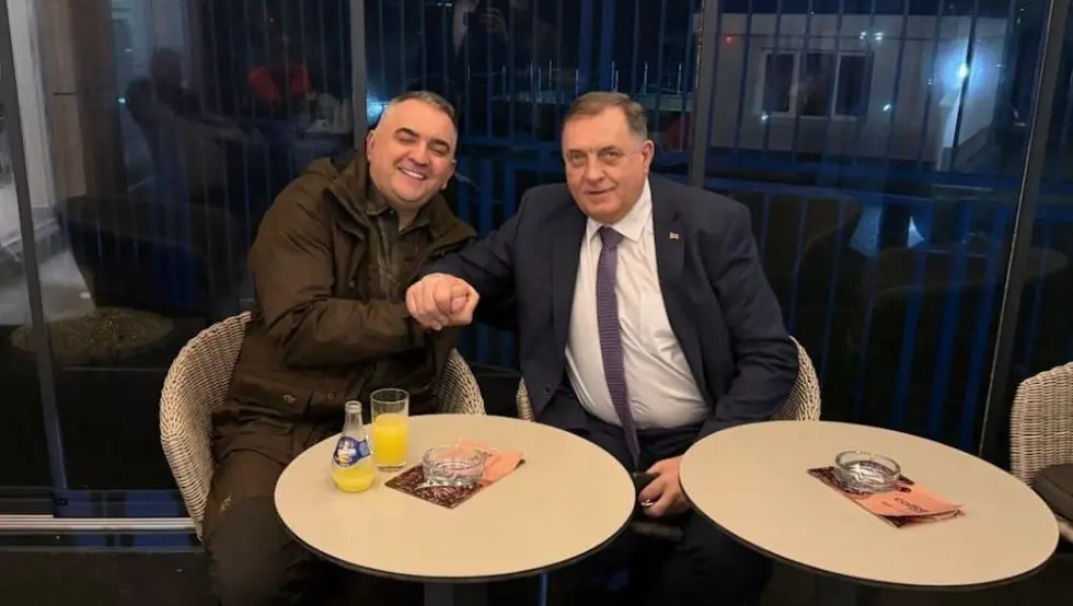 Милорад Додик и Саво Минић