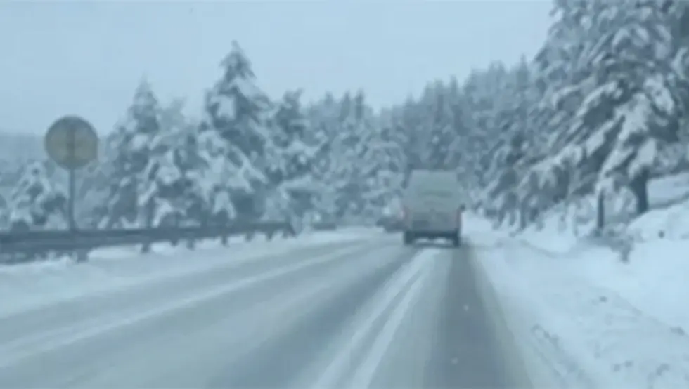 Снијег на Романији