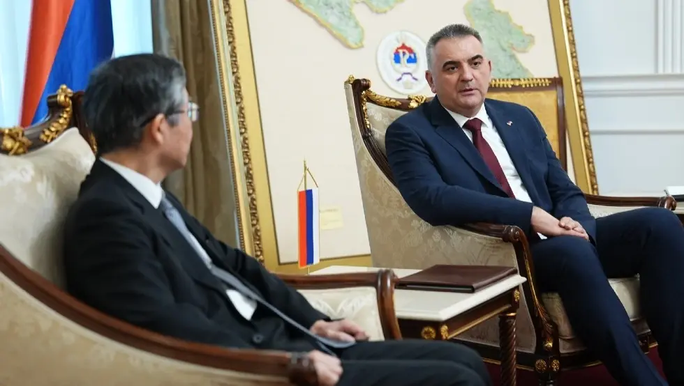 Минић и Аики амбасадор Јапана