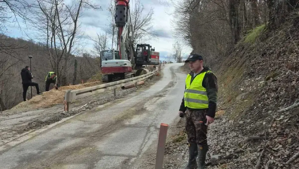 Санација клизишта Љубачево