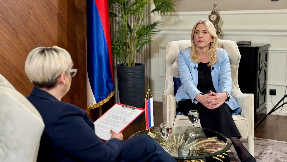 Жељка Цвијановић у Поттцасту