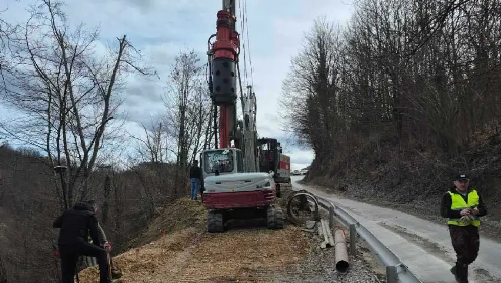Санација клизишта Љубачево