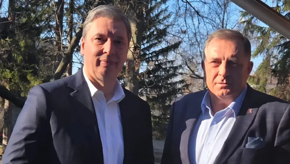 Састали се Додик и Вучић: Ево о чему су разговарали
