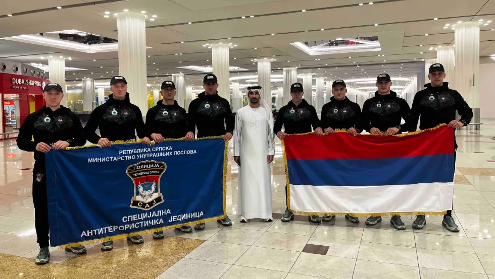 Припадници САЈ-а на престижном такмичењу у Дубаију