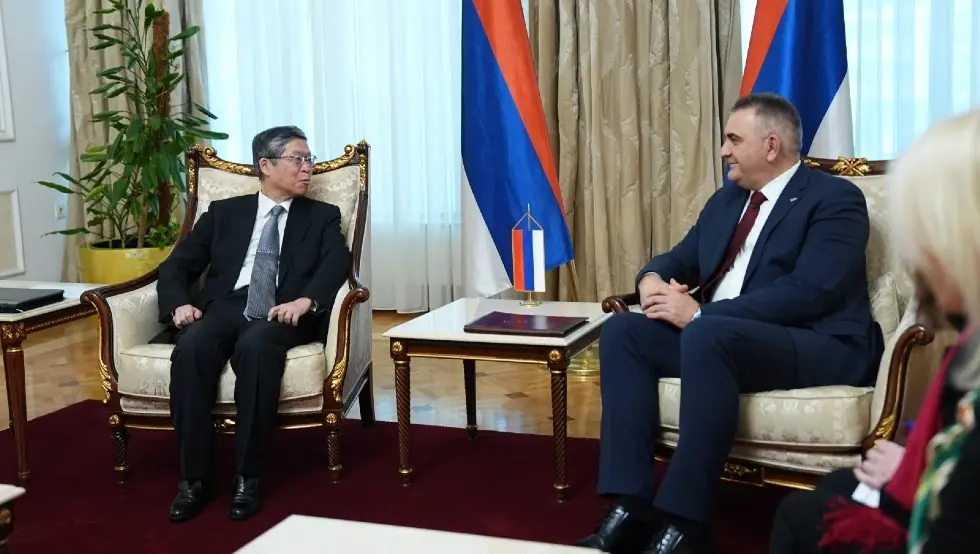 Минић и Аики амбасадор Јапана