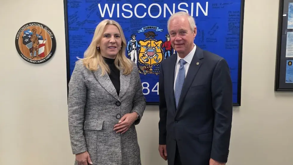 Жељка Цвијановић и Рон Џонсон