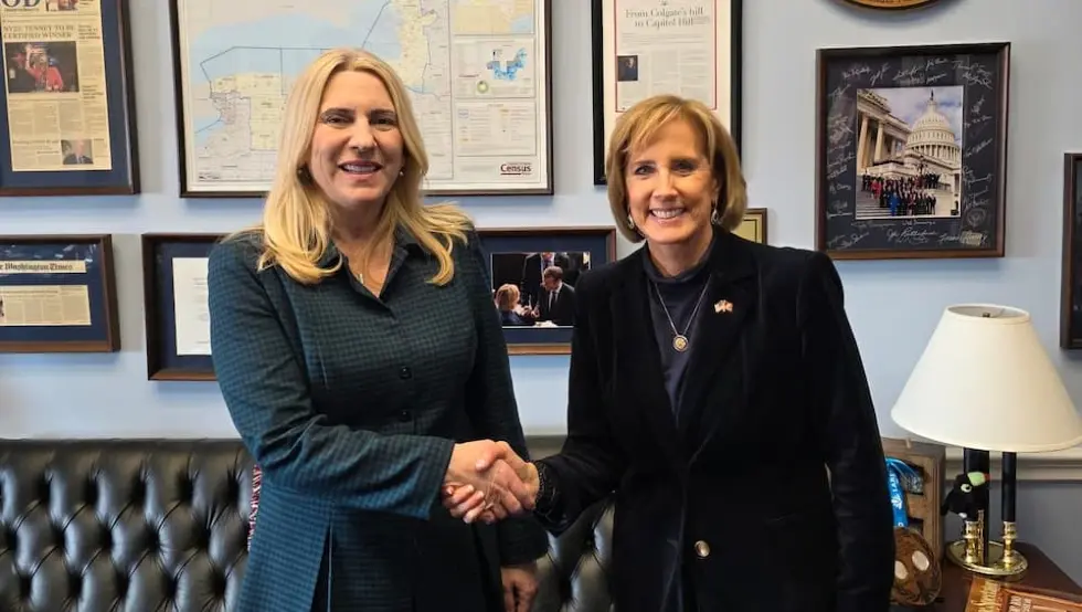 Жељка Цвијановић и Клаудија Тени