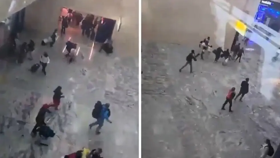 Шири се снимак аеродрома у Мексику: Нема пријетње, путнике ухватила хистерија