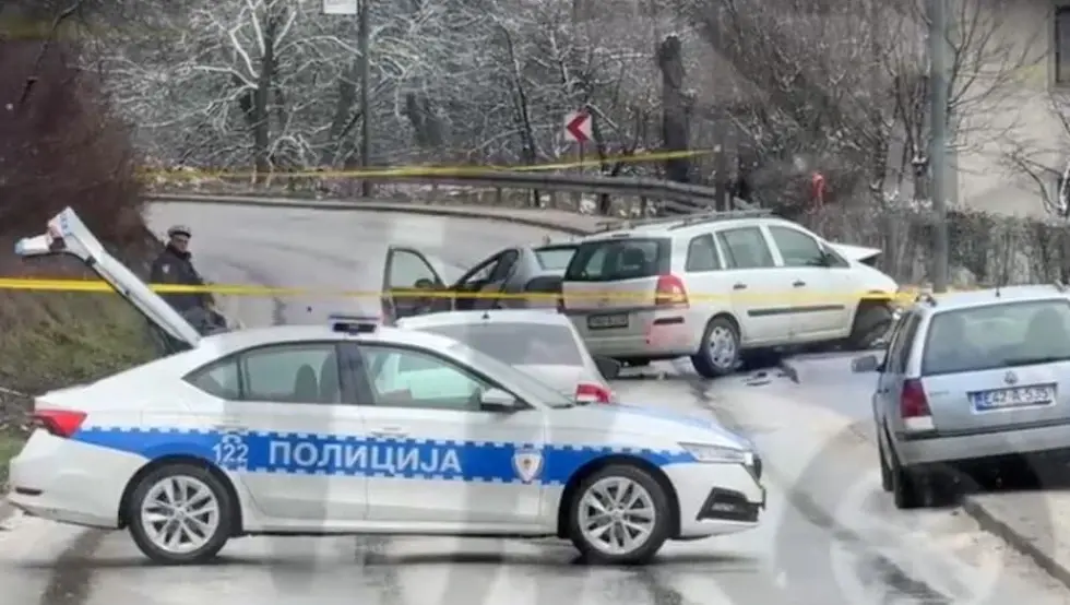 Тежак удес на Врацама, једно лице превезено у болницу