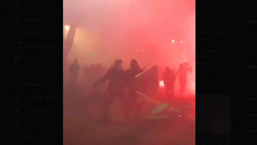 Торино протест