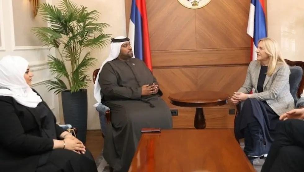 Цвијановић и Мадани о организовању пословног форума Републике Српске и УАЕ