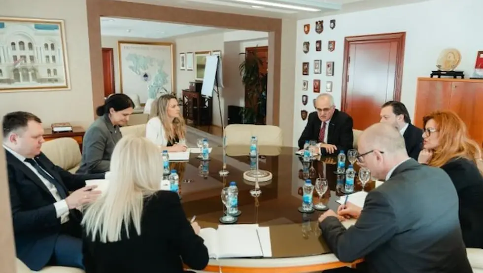 Састанак Будимира и шефа Мисије ОЕБС-а у БиХ