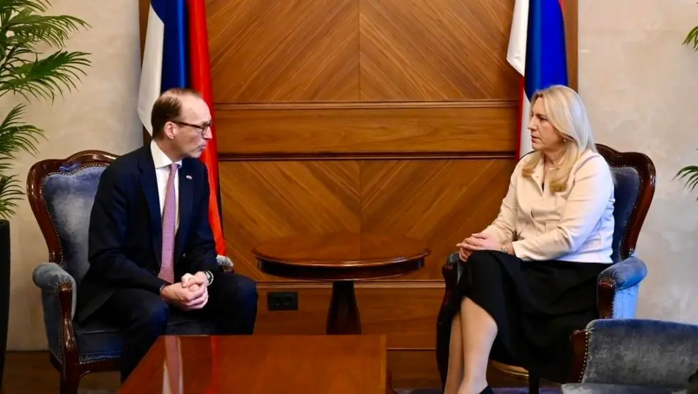 Цвијановић са амбасадором Аустрије у БиХ: Додатно оснажити успјешну сарадњу