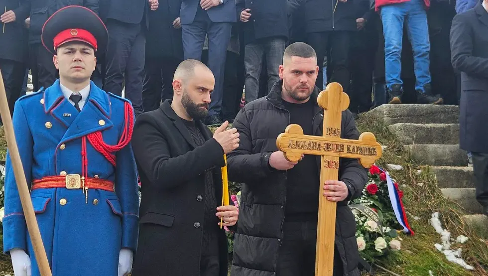 Сахрањена Љиљана Зелен Караџић