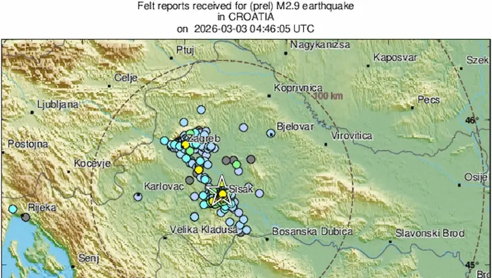 Земљотрес Сисак