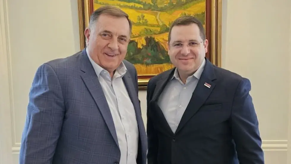 Додик и Ковачевић: Јако смо задовољни позицијом Српске на међународној сцени