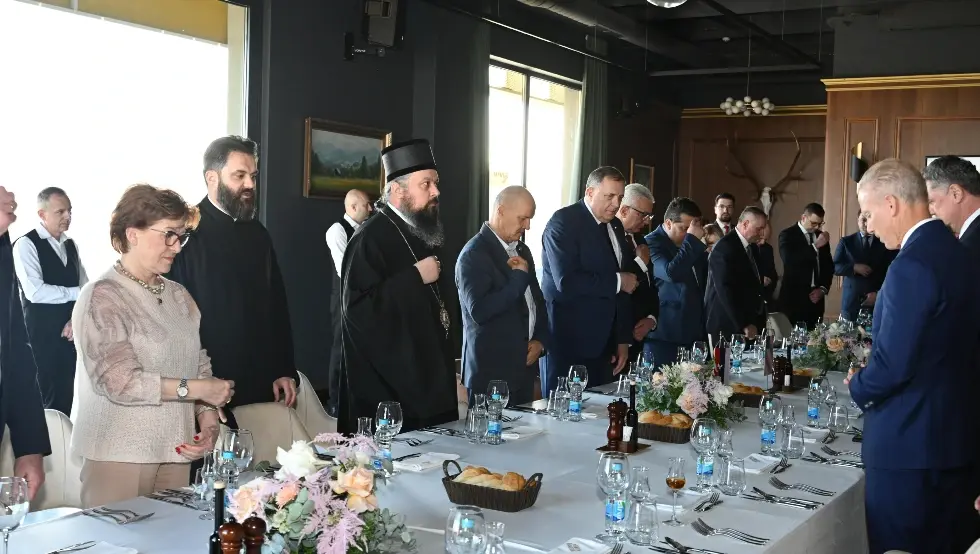 Додик разговарао са Флином, Мандићем и владиком Савом о глобалним изазовима и промјенама