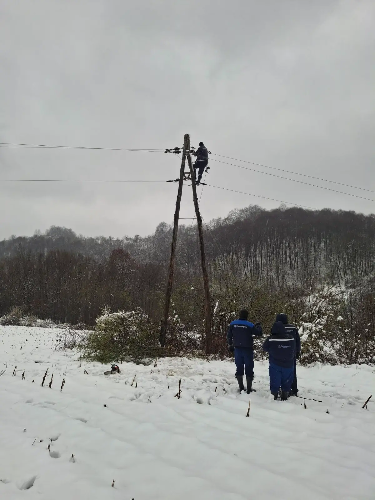 струја снијег