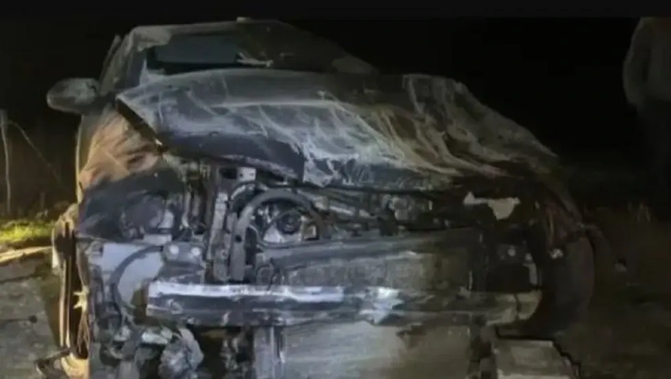 Тежак удес код Новог Пазара: Ауди потпуно смрскан