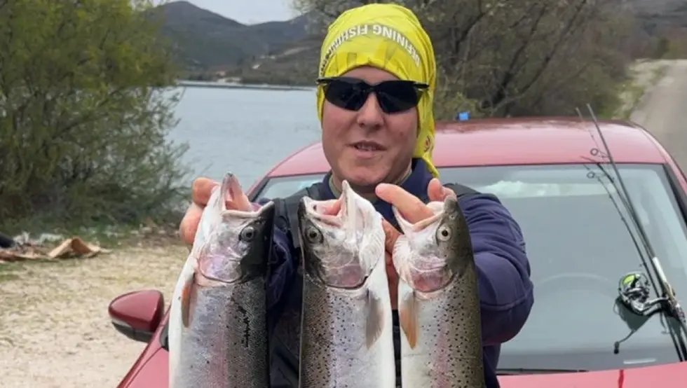 Марко Мачкић уловио три капиталне пастрмке